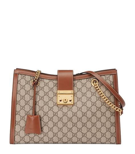 gucci mid padlock shoulder bag.